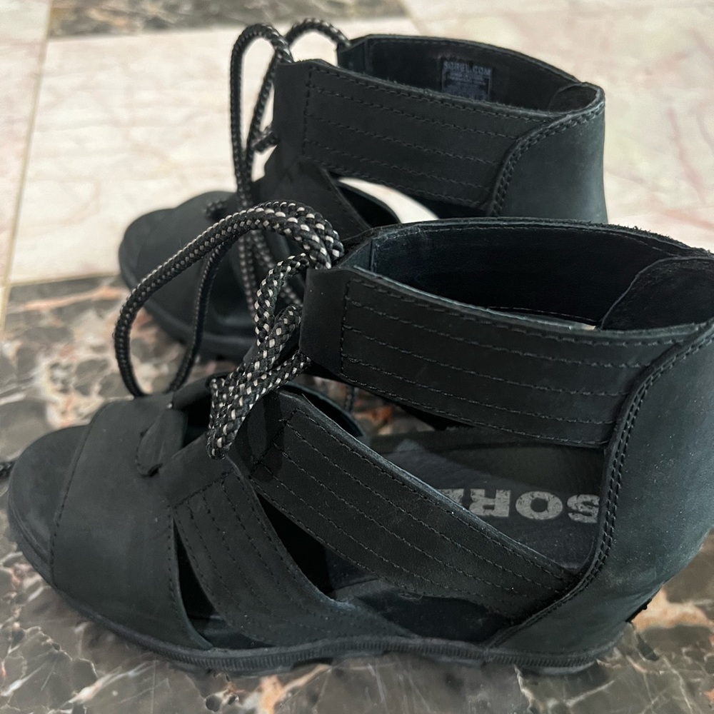 Sorel wedge sandals